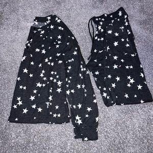 Victoria Secret Waffle Sleep Set